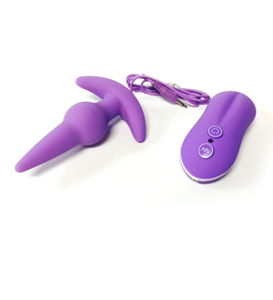 The VIP Vibrating Silicone Anal Probe